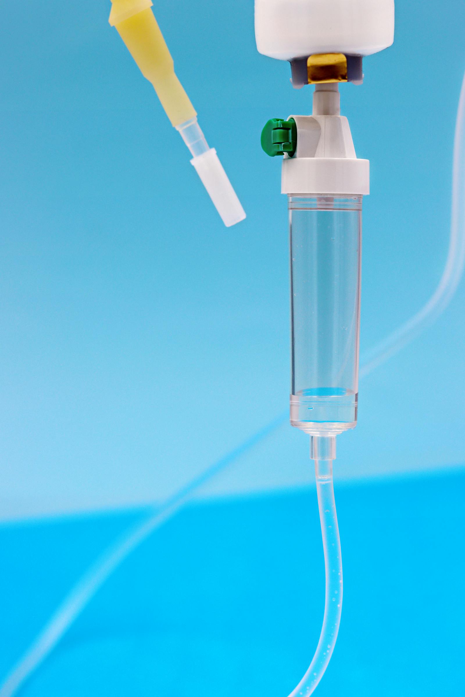 IV therapy drip at Esencia Med Spa for hydration, energy, and immune support