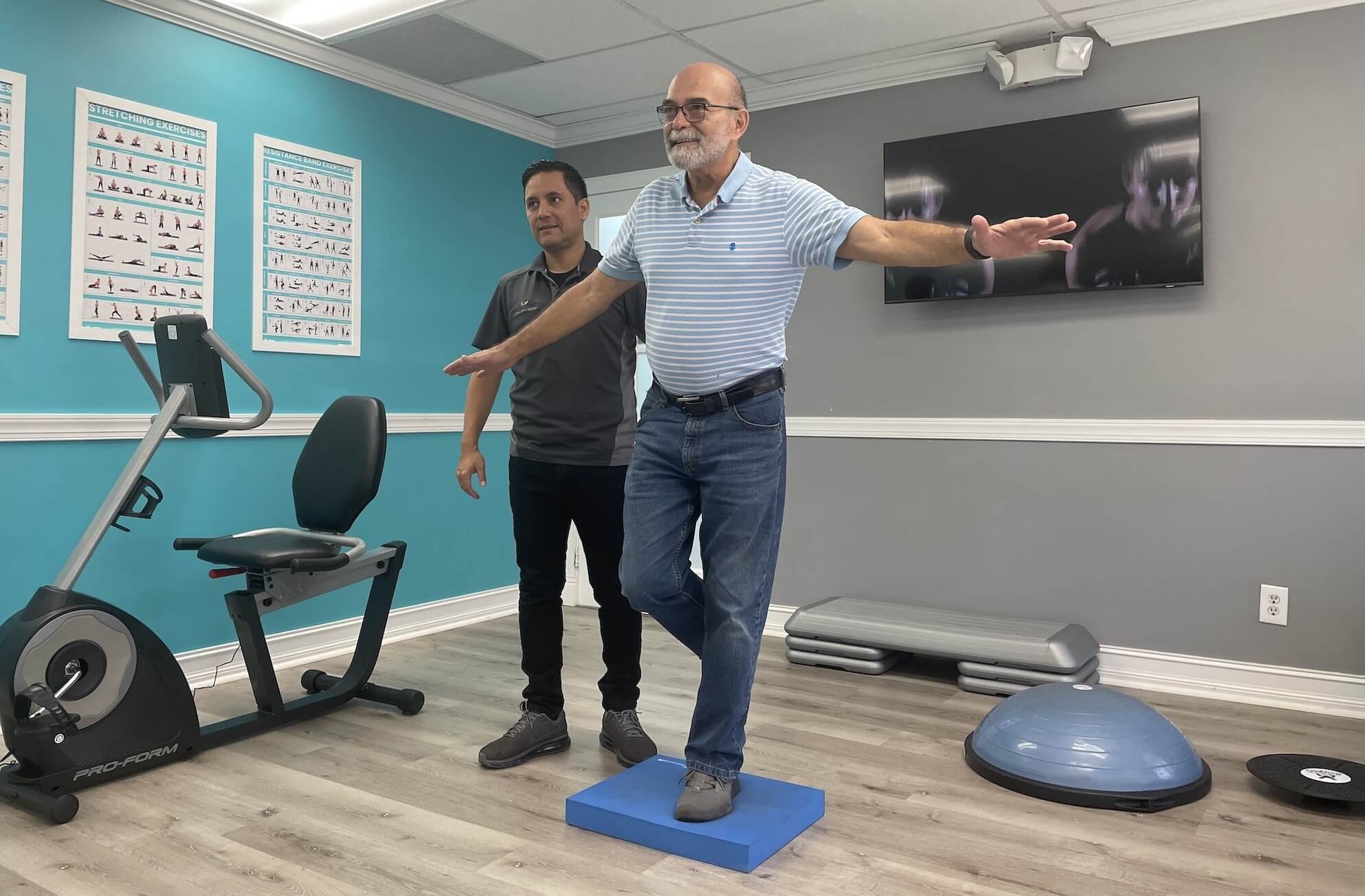 Vestibular rehabilitation therapy at Esencia in Davie FL